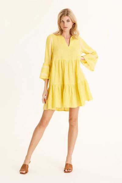 For The Creators Julia Dress in Vibrant Yellow
