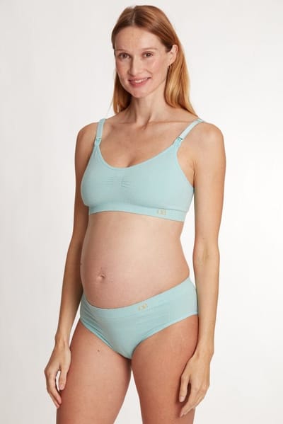 PinkBlush Mint Cache Couer Maternity Zoe Low Waist Slip