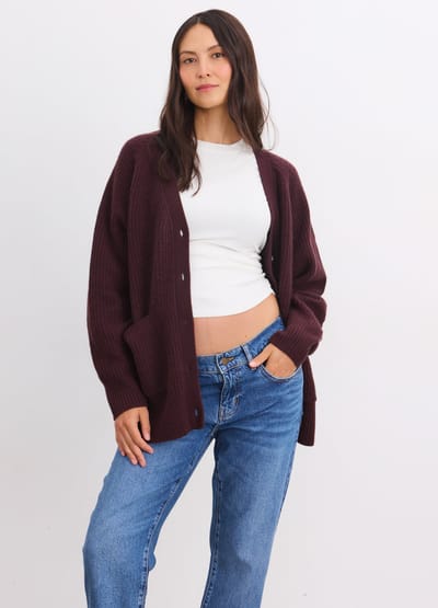 HATCH Collection The Cashmere Marlow Cardigan