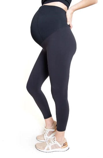 Special Addition 7/8 Active Maternity Leggings with Crossover Panel