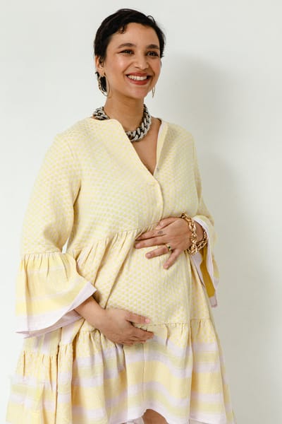 For The Creators Julia Dress Lavender Fog/Lemonade