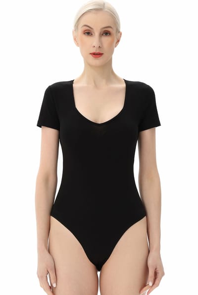 Kimi + Kai Kimi + Kai Women's Sweetheart Neck Basic Bodysuit