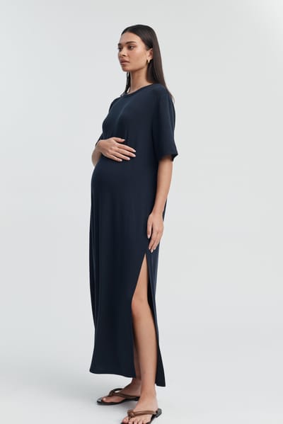 Legoe Heritage T-Shirt Relaxed Maxi Dress