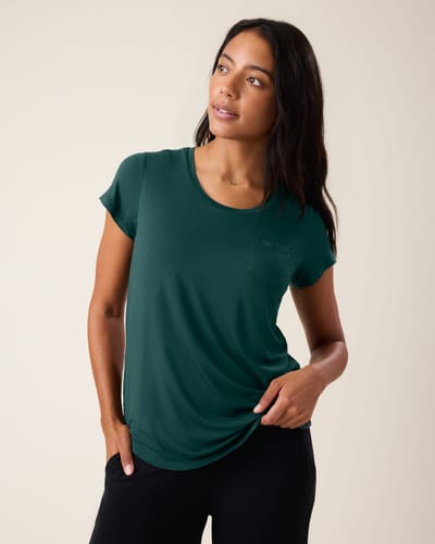 Kindred Bravely Everyday Maternity & Nursing T-shirt | Evergreen