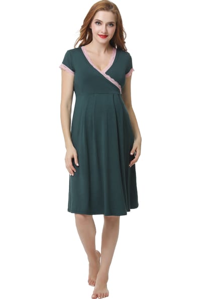 Kimi + Kai Kimi + Kai Maternity "Jenny" Nursing Nightgown