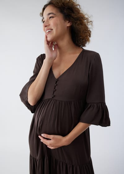 Ingrid+Isabel Flutter Maternity Dress