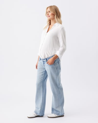 Ingrid+Isabel Ripe Maternity Billie Elastic Waist Jean