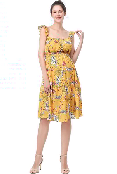 Kimi + Kai Kimi + Kai Maternity "Jamie" A-Line Dress