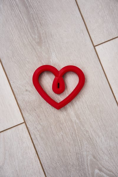 Latched Mama Latched Mama Heart Teether