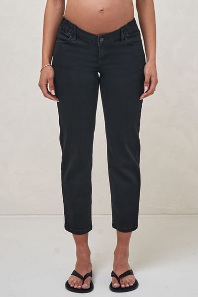 Bae the Label Small Talk Mum Jean - Washed Black
