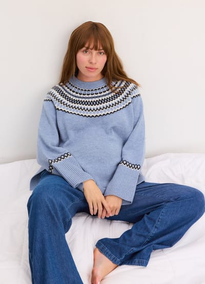 HATCH Collection The Pippa Fairisle Pullover