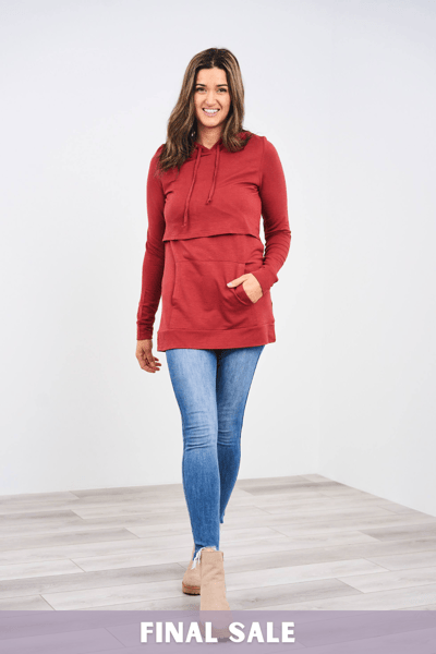 Latched Mama Latched Mama Cloud Nursing Hoodie - Final Sale