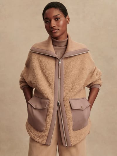 For The Creators Eleanor Patch Pocket Fleece