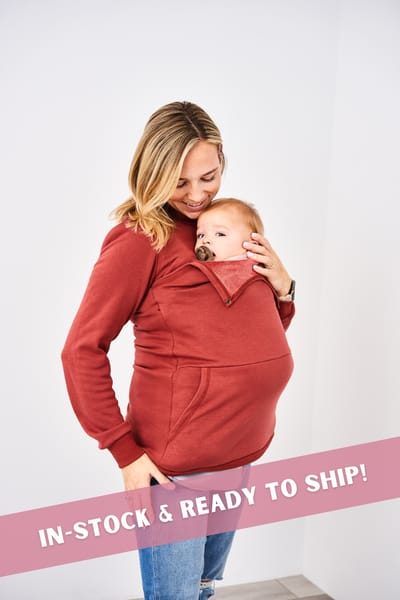 Latched Mama IN STOCK Latched Mama Harbor Snap Nursing Pullover