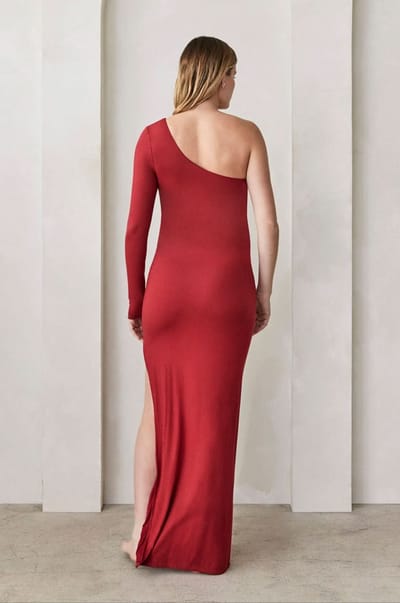 BUMPSUIT The One Shoulder Evening Maternity Dress
