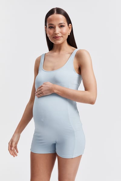 Legoe Heritage Walk/Swim Romper (Pale Blue)