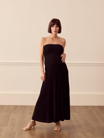 For The Creators Bandeau Knit Dress