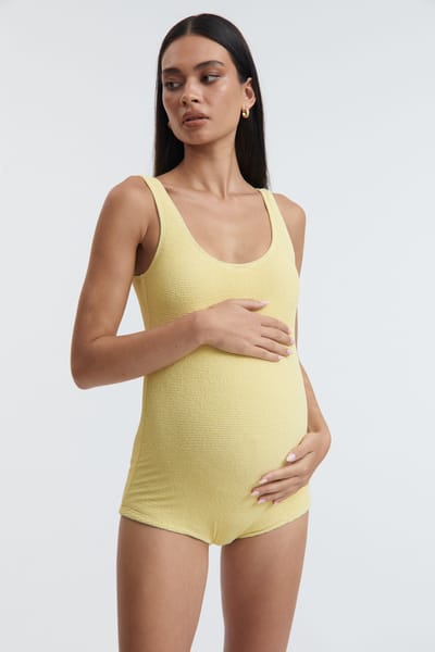 LÉGOE HERITAGE Capri Onepiece (Lemon) - FINAL SALE