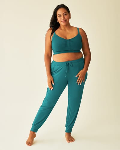 Kindred Bravely Ultralight Sleep & Lounge Jogger | Bright Teal