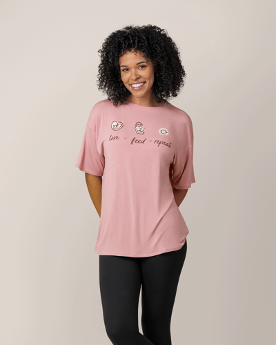 Kindred Bravely Oversized Graphic Tee | Love Feed Repeat