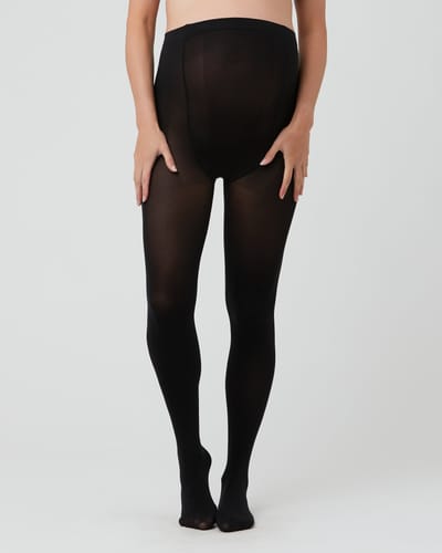 Ripe Maternity Opaque Maternity Tights Black