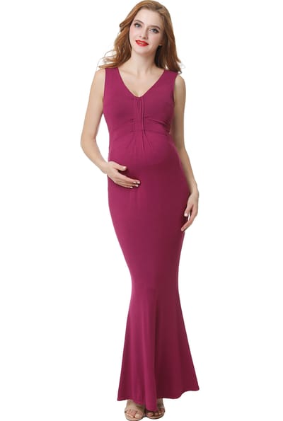 Kimi + Kai Kimi + Kai Maternity "Edrei" Mermaid Maxi Dress