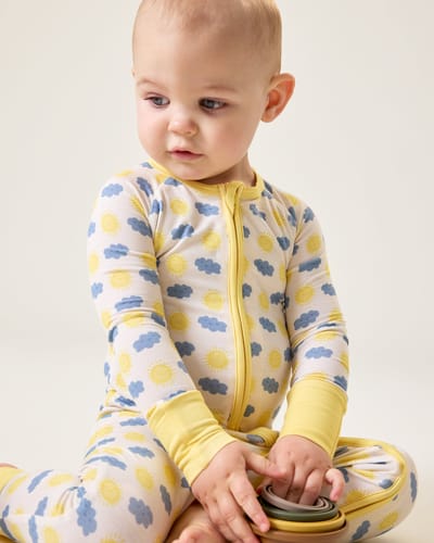 Kindred Bravely Bamboo Baby Pajama | Sunny Day