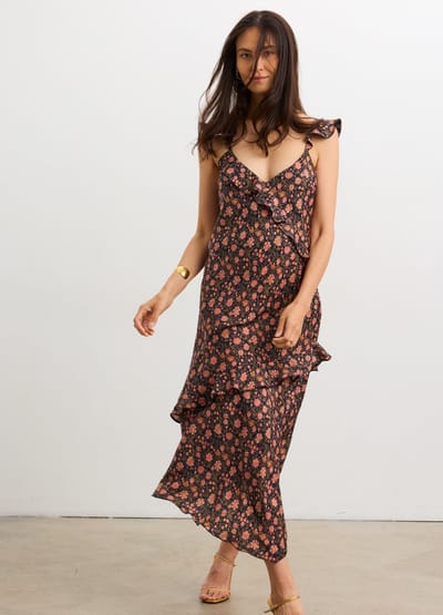 HATCH Collection The Amelia Toile Bias Slip Dress