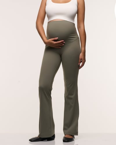 Soon Maternity Straight Flare Overbelly Leggings