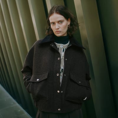 For The Creators Removable Collar Flannel Jacket