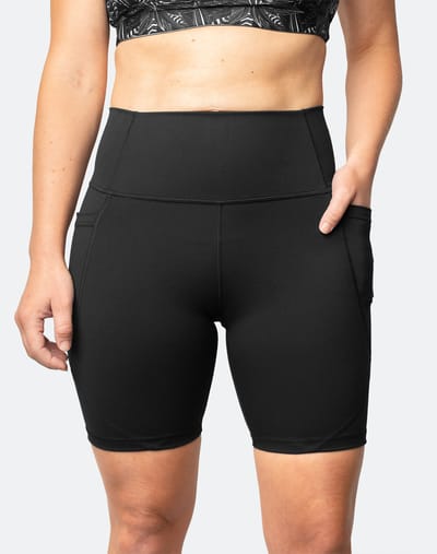 Cadenshae High Waisted Running Bike Shorts - Power Fit 2.0