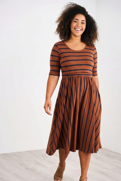 Latched Mama Latched Mama Classic Cotton Nursing Dress