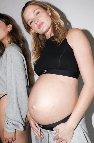 BUMPSUIT Cotton Rib Crop Top