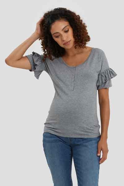 Special Addition SALE! Maria Maternity & Nursing Top by Nom
