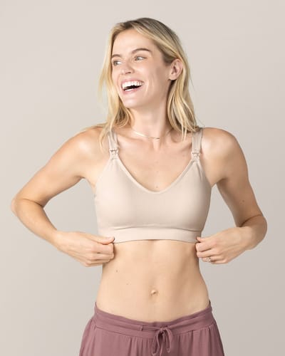 Kindred Bravely Mia Maternity & Nursing Lounge Bra | Stone