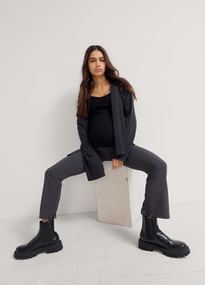 HATCH The Bodyflex Crop Flare