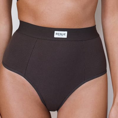 For The Creators High Rise Boy Brief in Espresso