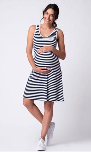 Special Addition Zelma Fit & Flare Maternity & Nursing Dress