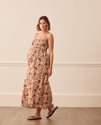 For The Creators West Dress in Palm Scene