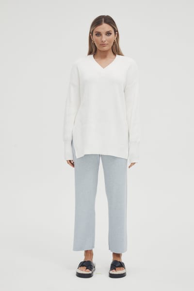 Legoe Heritage Knit Pant (Ice Blue Marle)