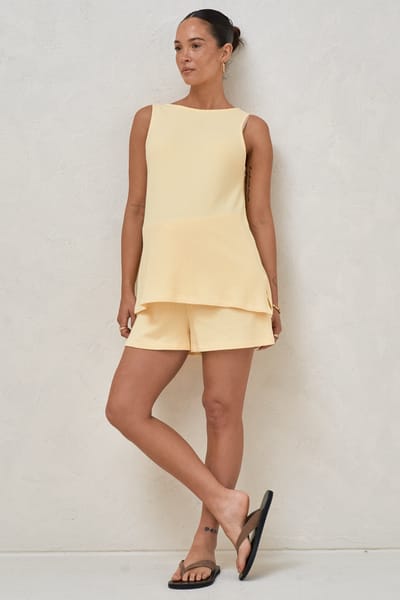 Bae the Label Kindred Nursing Top - Lemon