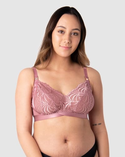 Hotmilk, USA Warrior FlexFit Nursing Bra - Antique Rose