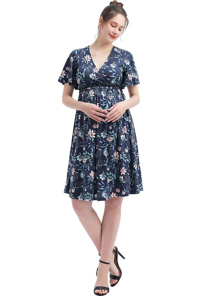 Kimi + Kai Kimi + Kai Maternity "Everly" Nursing Dress