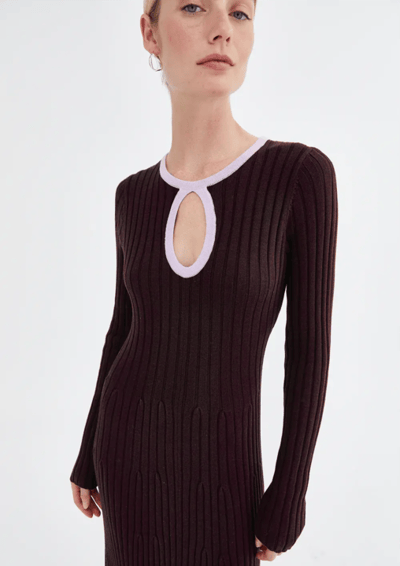 For The Creators Imperfect Joni Knit Dress – Faded (M)