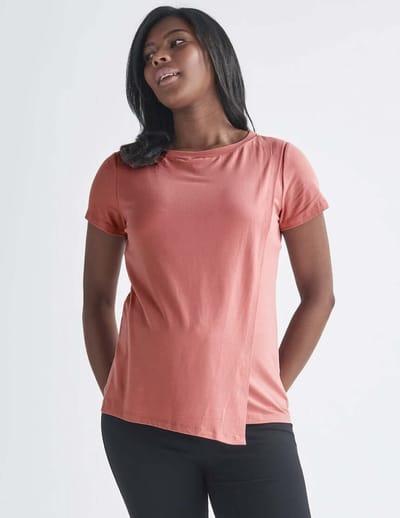 Milk & Baby Monique Maternity  Nursing Petal Top