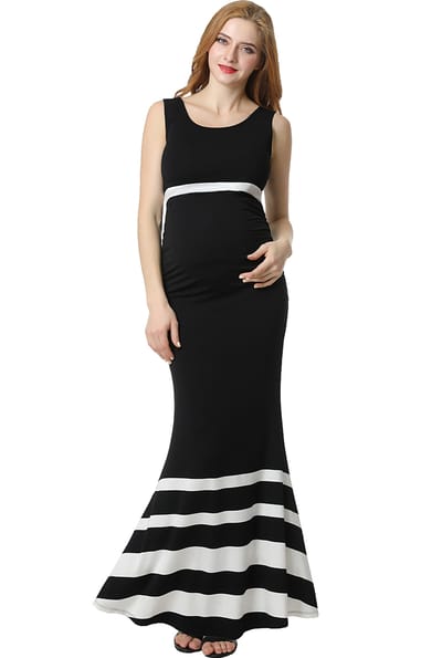 Kimi + Kai Kimi + Kai Maternity "Cortana" Mermaid Maxi Dress