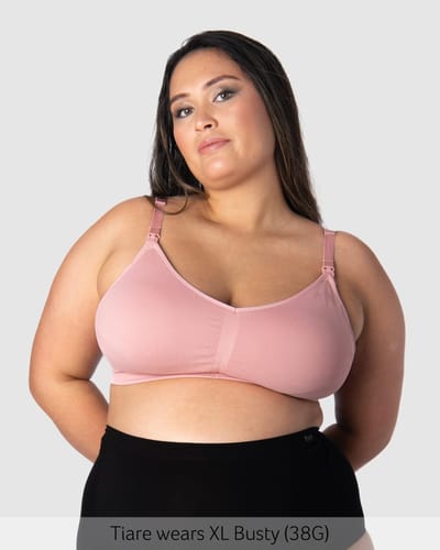 Hotmilk, USA My Necessity FlexFit Nursing Bra - Blush Busty