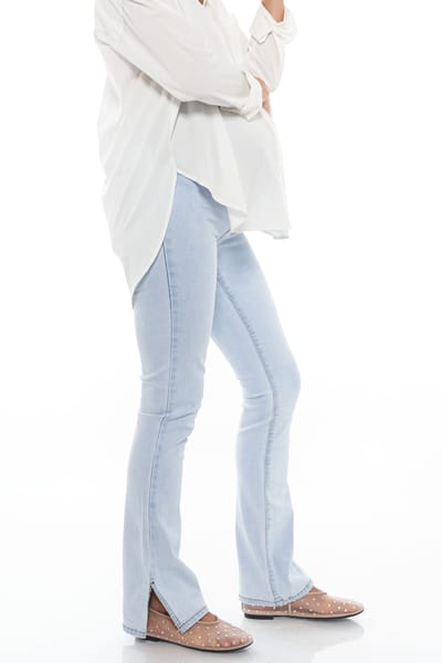 Bae the Label Keep It Going Split Hem Jean*