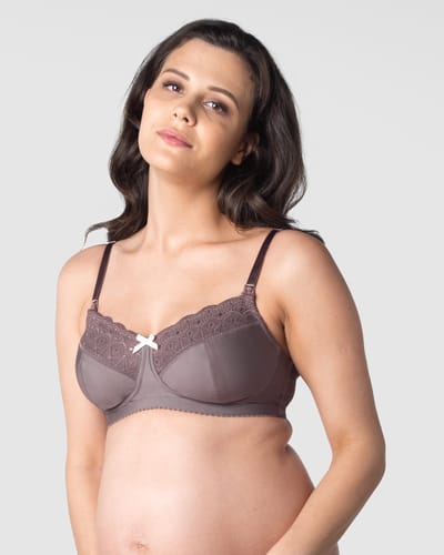 Hotmilk Lingerie Show Off Peppercorn Nursing Bra - Wirefree