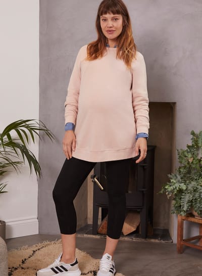 Isabella Oliver Holly Organic Cotton Maternity Sweatshirt